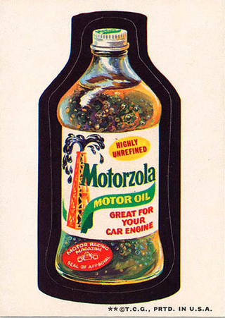 Illustration for article titled Valveater And Shot Wheels: Wacky Packages For Gearheads
